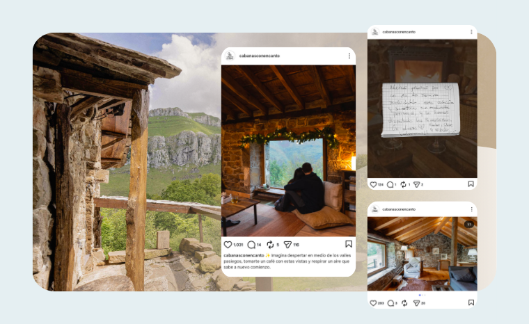 4 Cabañas con encanto Diseño 3 (derecha)